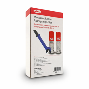 Zestaw do czyszczenia motocyklowych łańcuchów napędowych JMC
