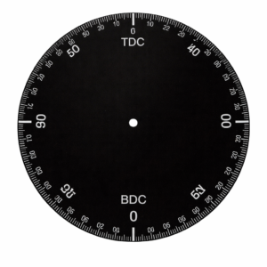 Tarcza do ustawiania zapłonu i faz rozrządu – uniwersalna