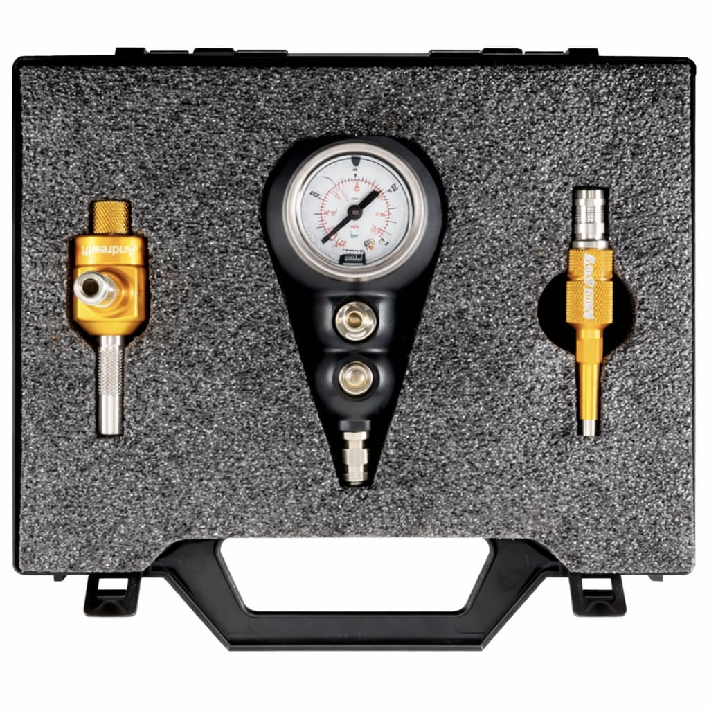 Zestaw narzędzi do napełniania amortyzatorów gazem - ANDREANI