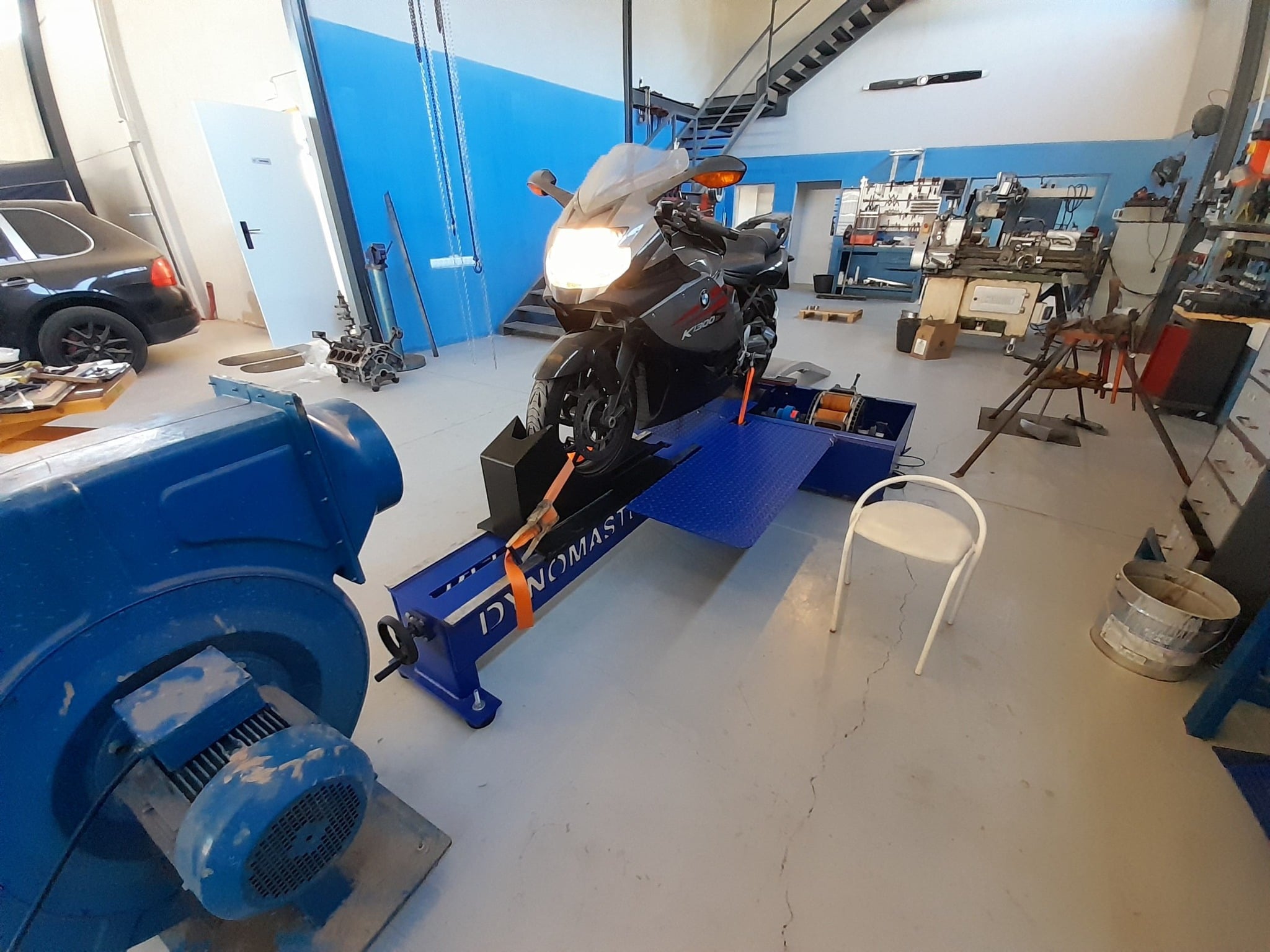 Hamownia motocyklowa z hamulcem obciążeniowym - SDM 320 - obrazek 2