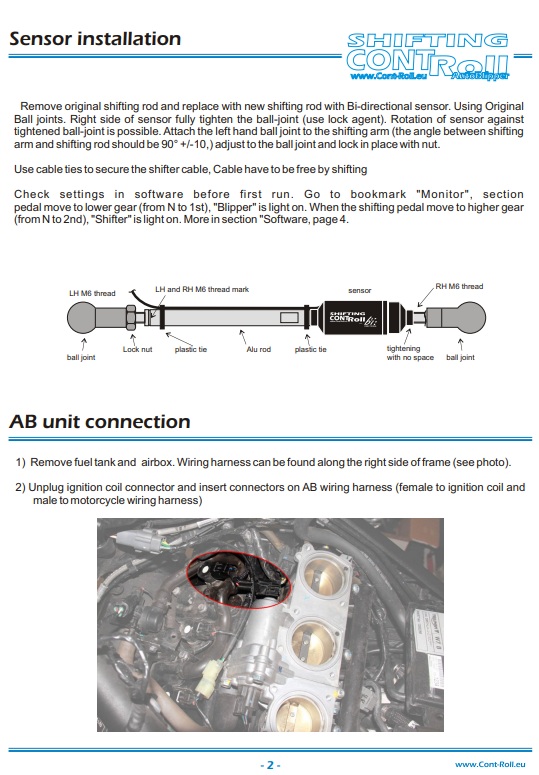 Zestaw QS4: Quickshifter + Autoblipper + WarmUP Triumph Street Triple 765 2017-2019 - obrazek 4