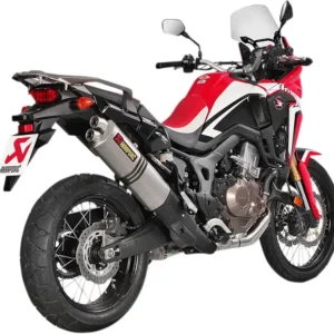 Honda CRF 1000L Africa Twin (2016–2019) – Akrapovič Titanium Slip-On Line – Tłumik homologowany