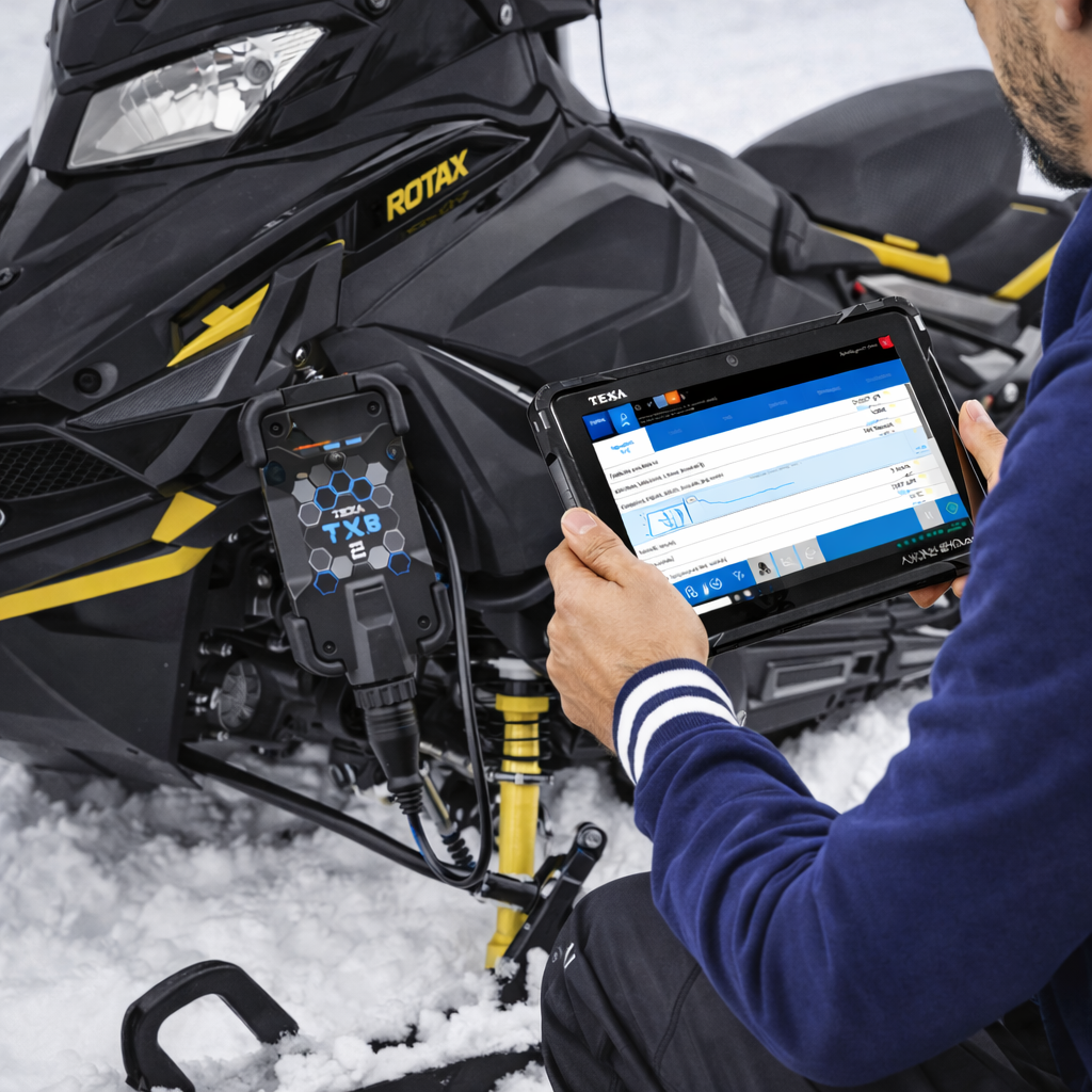 Tester diagnostyczny TEXA - BIKE / MARINE / SNOW - obrazek 5