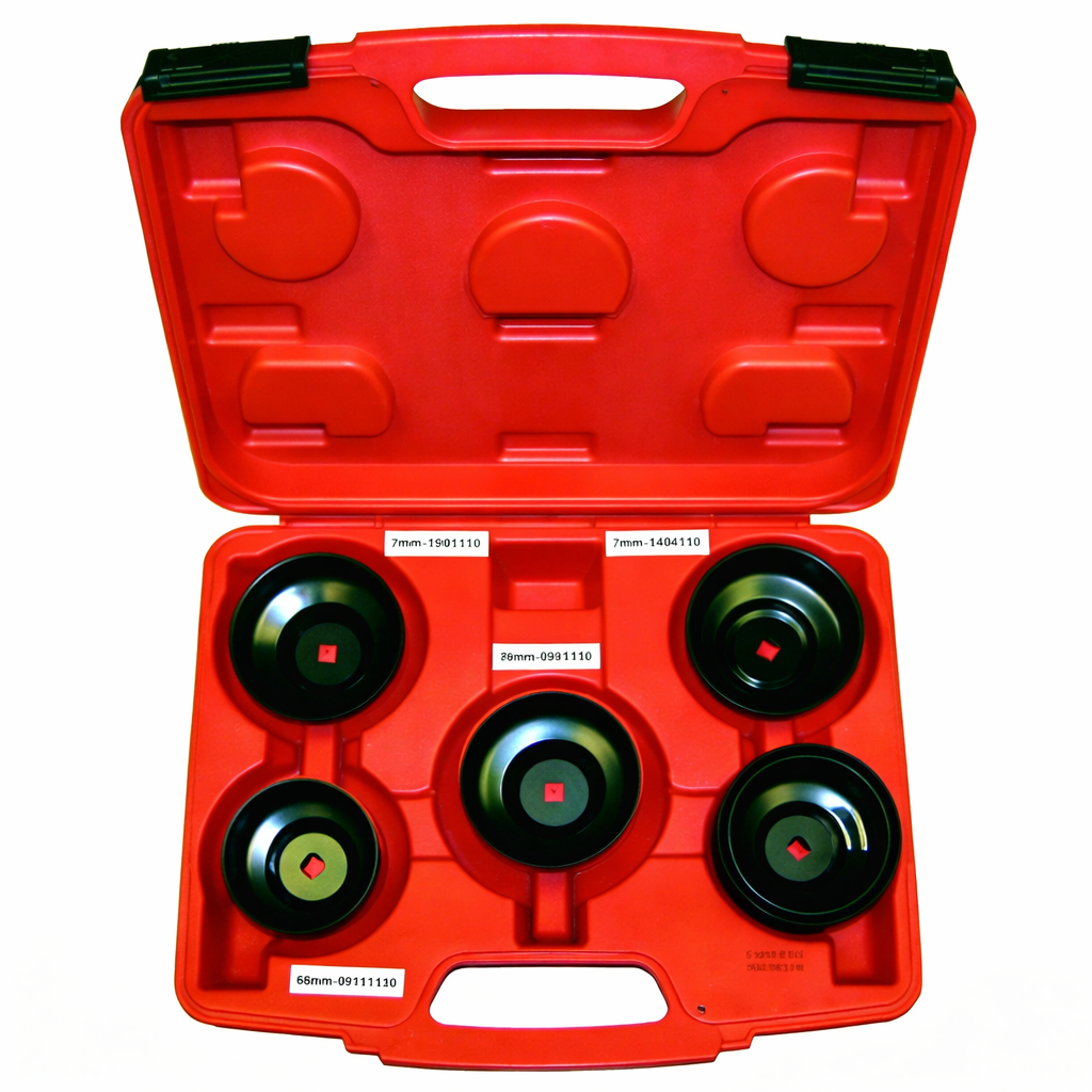 Zestaw kluczy do filtrów oleju – 6 szt