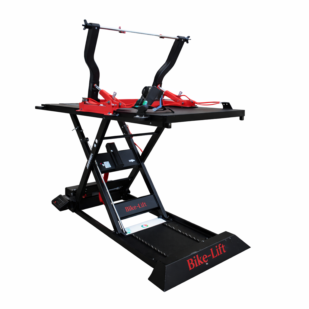 Bike-Lift Max TWIN ARMS 516 hydraulic jack with electric pump