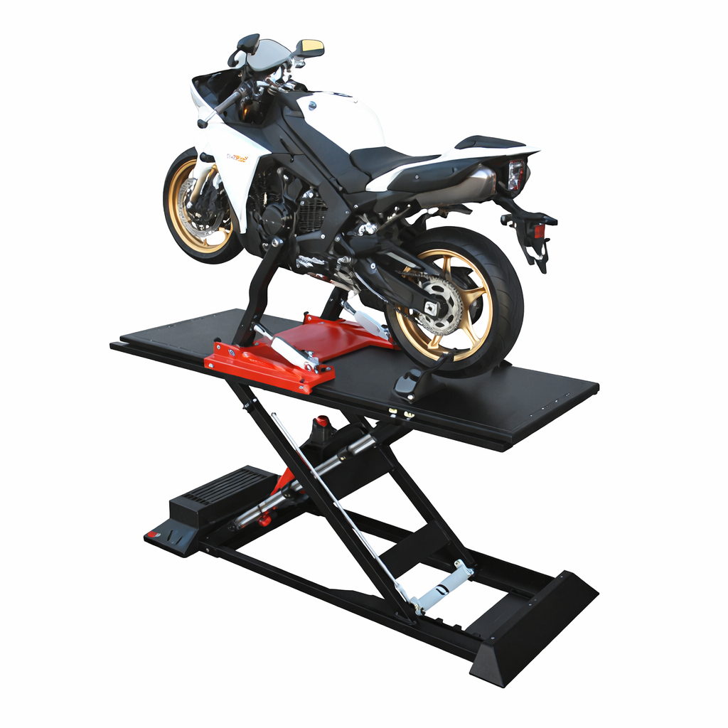 Bike-Lift Max TWIN ARMS 516 hydraulic jack with electric pump - Image 2