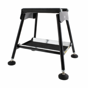Height-adjustable motocross stool