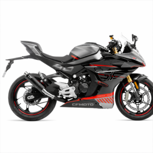 CFMOTO SS / SR 450 (2023–2026) – LeoVince GP Corsa Black – Tłumik bez homologacji drogowej