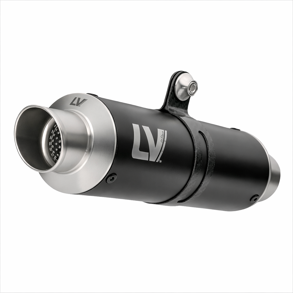 CFMOTO SS / SR 450 (2023–2026) – LeoVince GP Corsa Black – Tłumik bez homologacji drogowej - obrazek 2