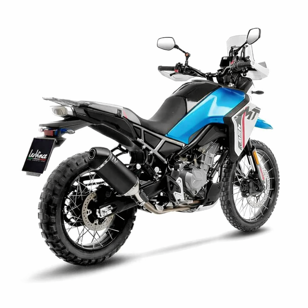 CFMOTO MT 450 (2024–2026) – LeoVince LV-14 Black Edition – Tłumik homologowany