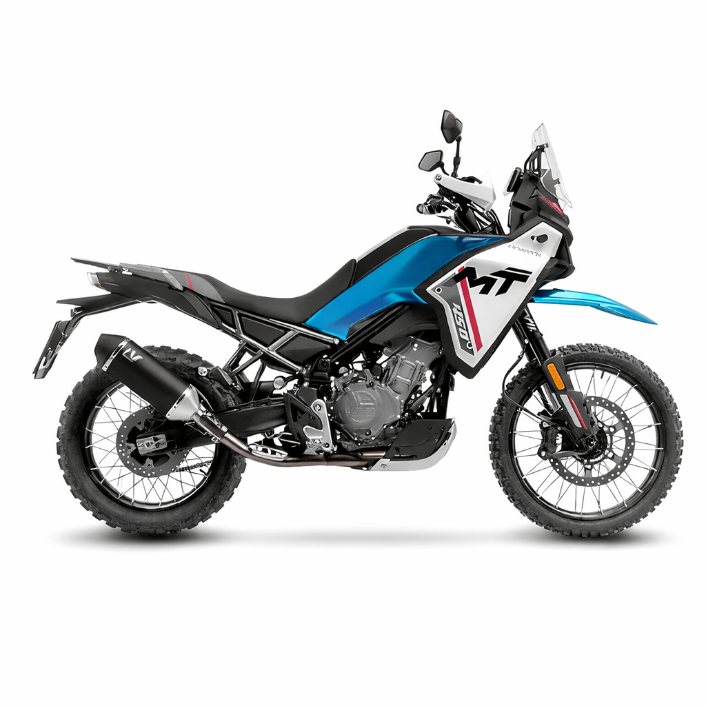 CFMOTO MT 450 (2024–2026) – LeoVince LV-14 Black Edition – Tłumik homologowany - obrazek 2