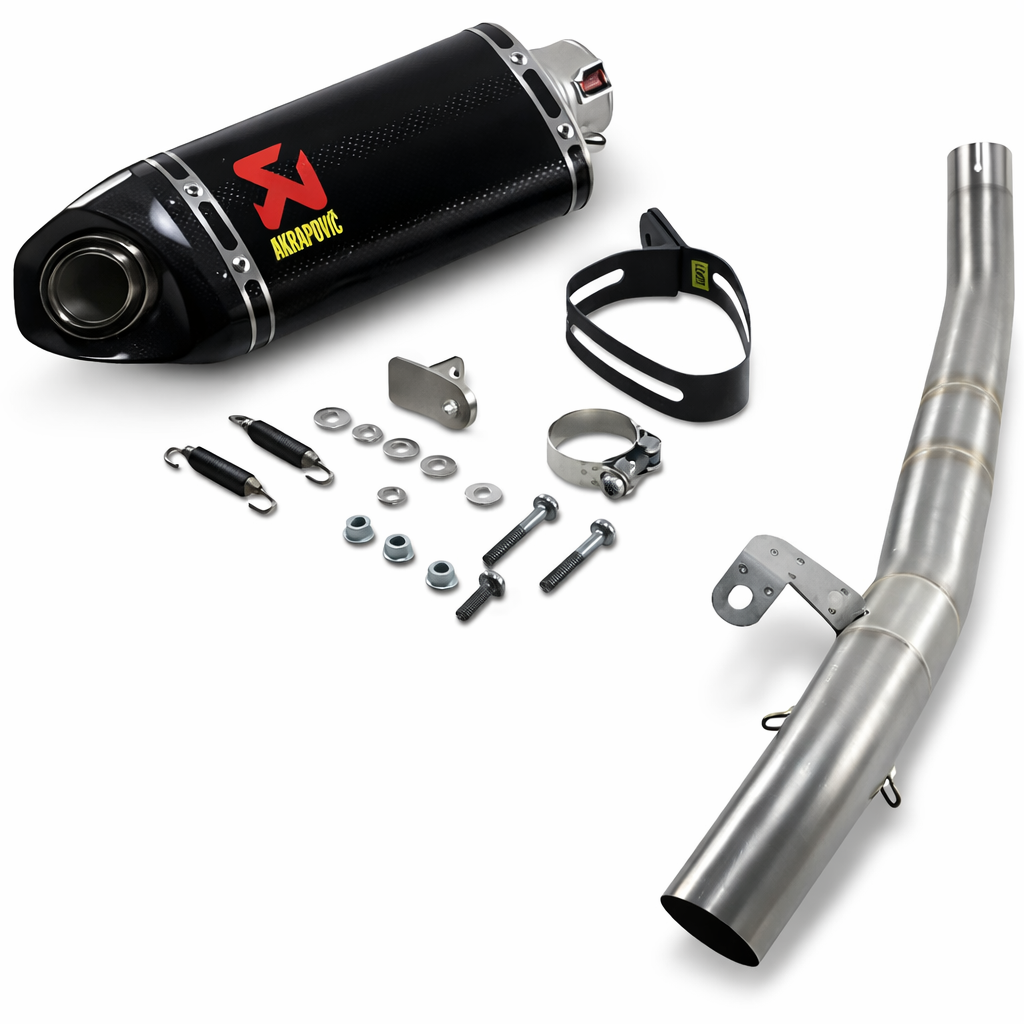 Triumph Street Triple 765 R / RS (2017–2023) – Akrapovič Slip-On Line (Carbon) – Tłumik bez homologacji drogowej - obrazek 2