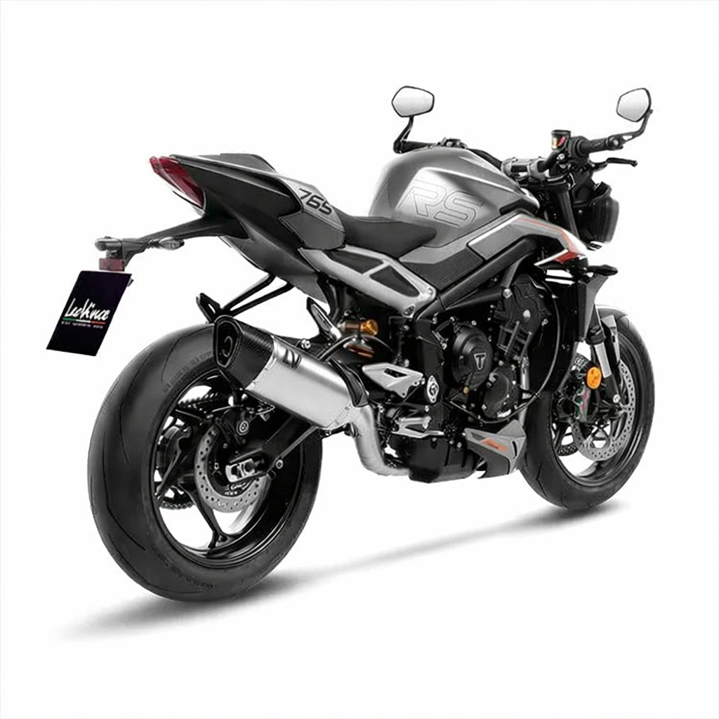 Triumph Street Triple 765 R / RS (2023–2026) – LeoVince LV-14 R Titanium – Układ wydechowy bez homologacji drogowej