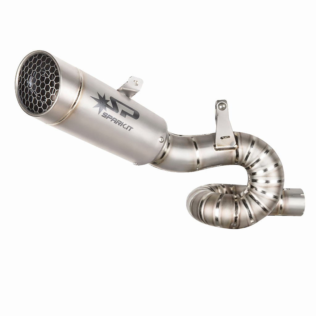 Triumph Street Triple 765 R / RS (2017–2022) – SPARK GRID-O – Układ wydechowy bez homologacji drogowej - obrazek 3