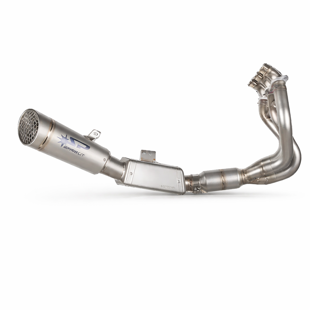 Triumph Street Triple 765 R / RS (2023–2024) – SPARK GRID-O – Pełny układ wydechowy homologowany - obrazek 3