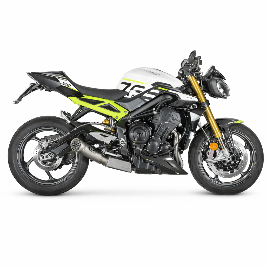 Triumph Street Triple 765 R / RS (2023–2024) – SPARK GRID-O – Pełny układ wydechowy homologowany - obrazek 2