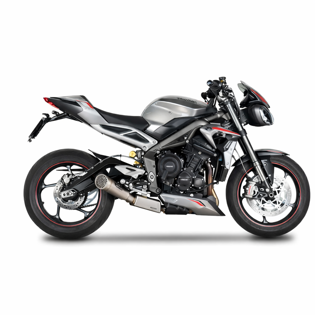 Triumph Street Triple 765 R / RS (2018–2020) – SPARK GRID-O – Układ wydechowy homologowany - obrazek 2