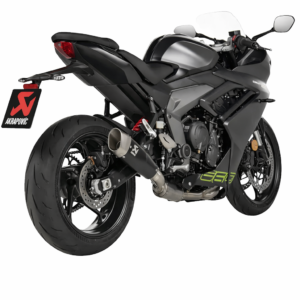 Triumph Daytona 660 (2023–2026) – Akrapovič Racing Line – Układ wydechowy bez homologacji drogowej