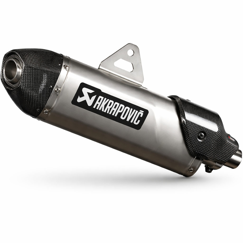 Triumph Tiger 1200 Rally Pro / Rally Explorer (2022–2024) – Akrapovič Slip-On Line – Tłumik homologowany - obrazek 2