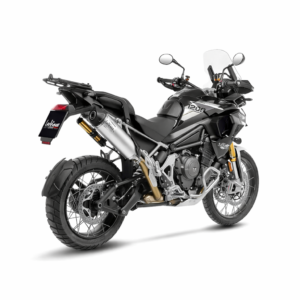 Triumph Tiger 1200 Rally Pro / Rally Explorer (2022–2025) – LeoVince LV One Evo Stainless Steel – Tłumik homologowany