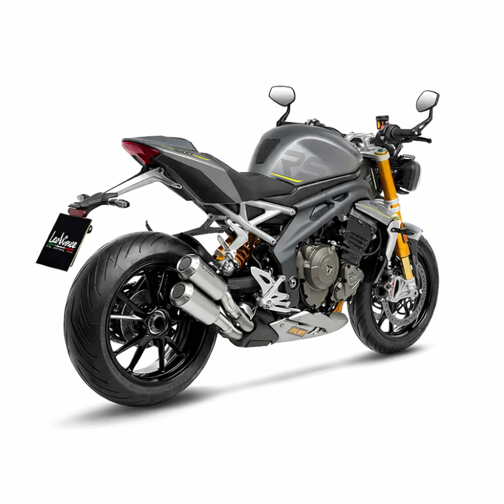 Triumph Speed Triple 1200 RR / RS / RX (2021–2026) – LeoVince LV-10 Stainless Steel – Tłumik homologowany