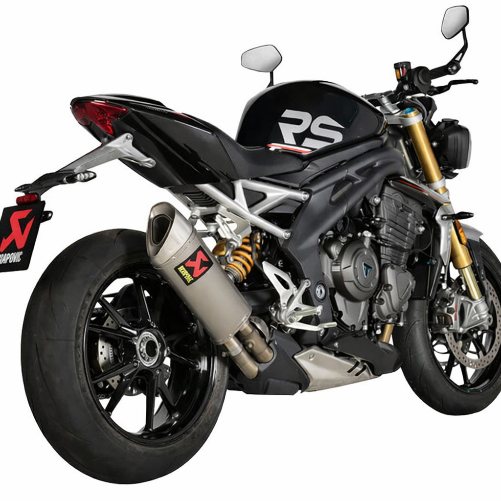Triumph Speed Triple 1200 RR / RS / RX (2021–2024) – Akrapovič Slip-On Line – Tłumik homologowany