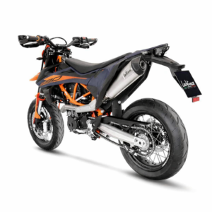 KTM 690 SMC / Enduro / R (2008–2016) – LeoVince LV One Evo Stainless Steel – Tłumik bez homologacji drogowej