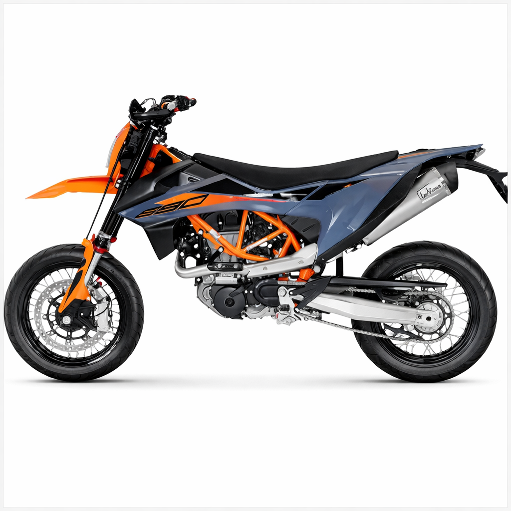 KTM 690 SMC / Enduro (2019–2024) – LeoVince LV One Evo Full System – Układ wydechowy homologowany - obrazek 2