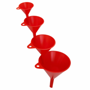 Komplet lejków z tworzywa – 4szt.