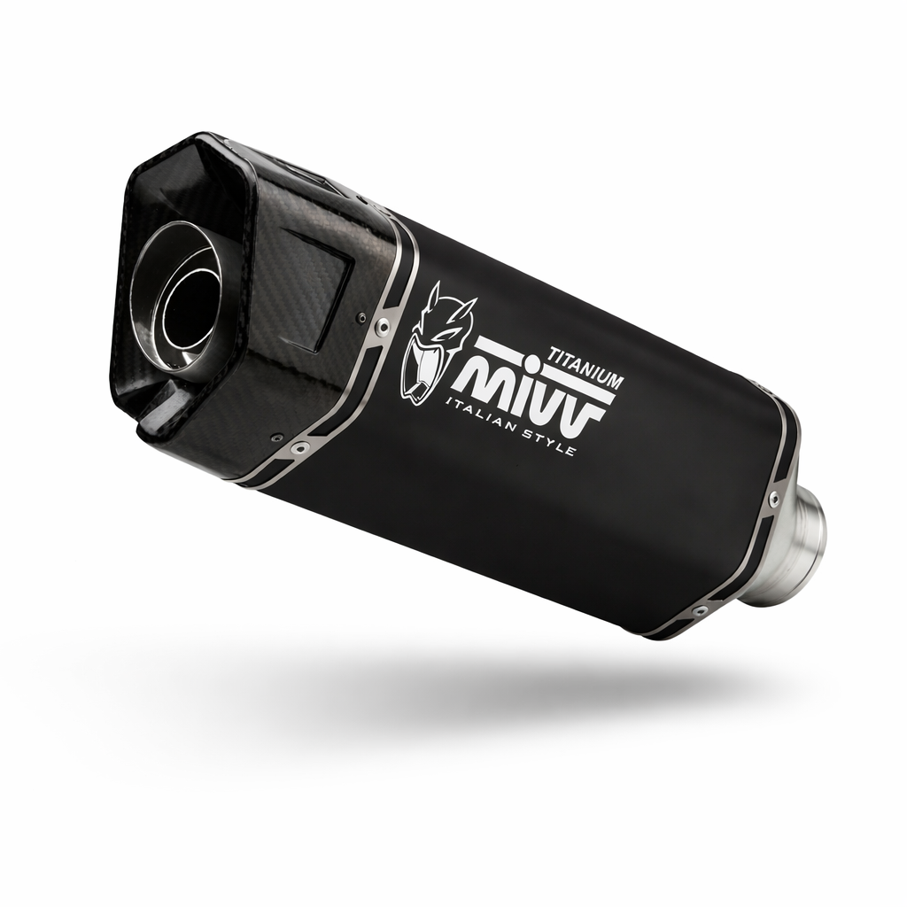 Triumph Street Triple 765 R / RS (2023–2024) – MIVV SR-1 Black Titanium – Układ wydechowy z homologacją - obrazek 3