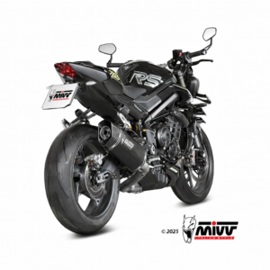 Triumph Street Triple 765 R / RS (2025–2026) – MIVV SR-1 Black Titanium – Układ wydechowy homologowany