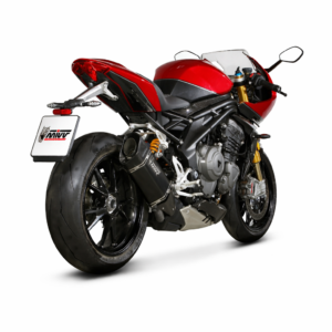 Triumph Speed Triple 1200 R / RS (2021–2024) – MIVV SR-1 Black Titanium – Tłumik homologowany