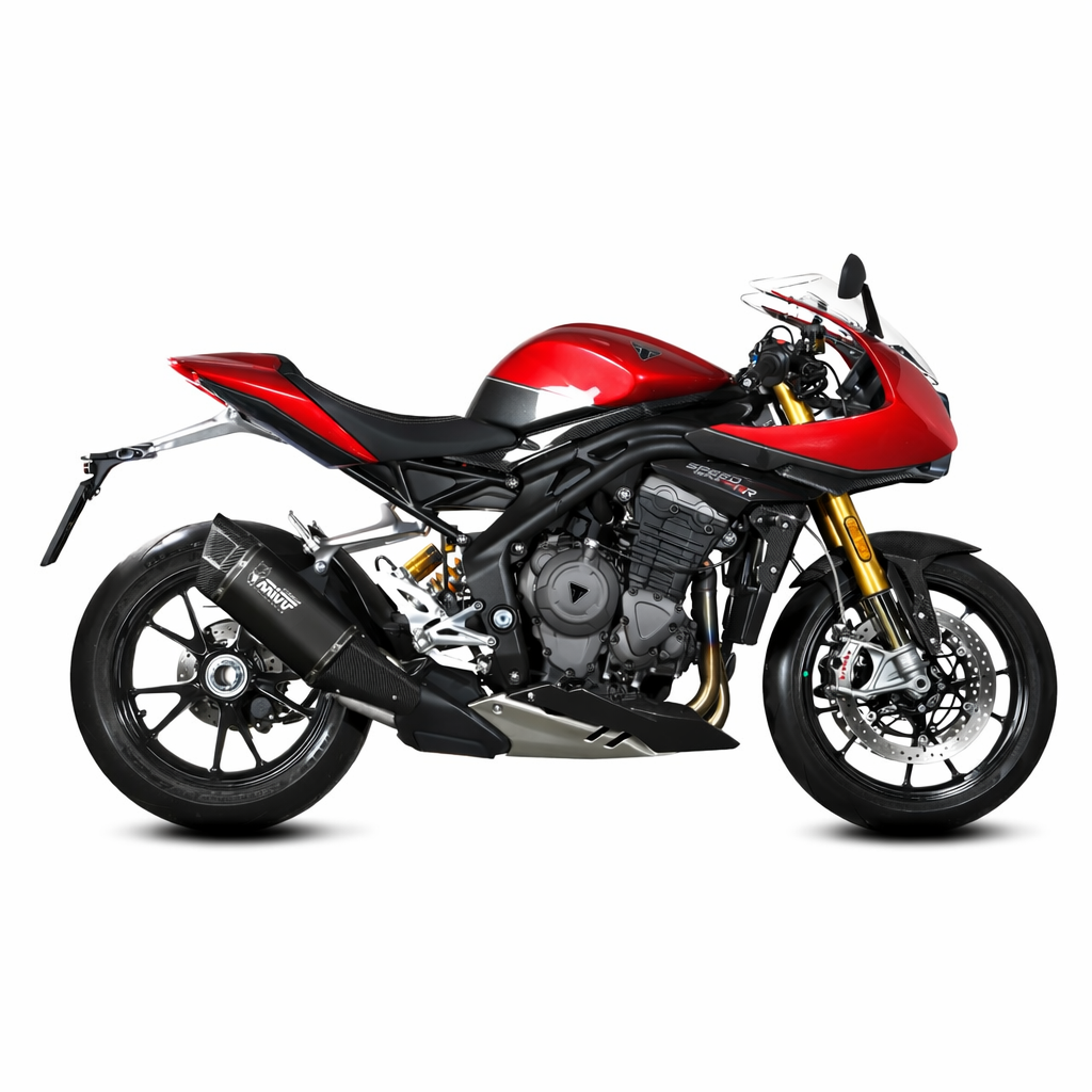 Triumph Speed Triple 1200 R / RS (2021–2024) – MIVV SR-1 Black Titanium – Tłumik homologowany - obrazek 2