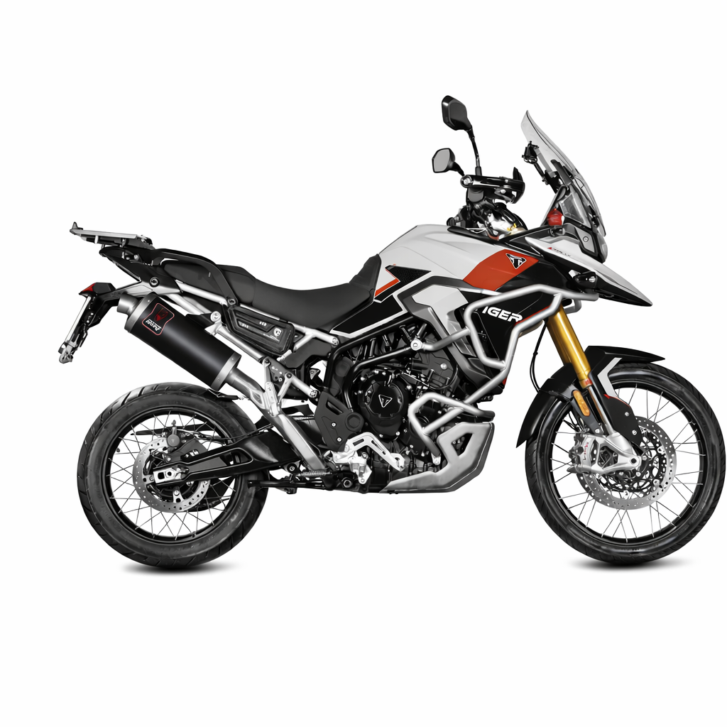 Triumph Tiger 900 GT / GT Pro / Rally / Rally Pro (2024–2026) – MIVV DAKAR Black – Tłumik homologowany - obrazek 2