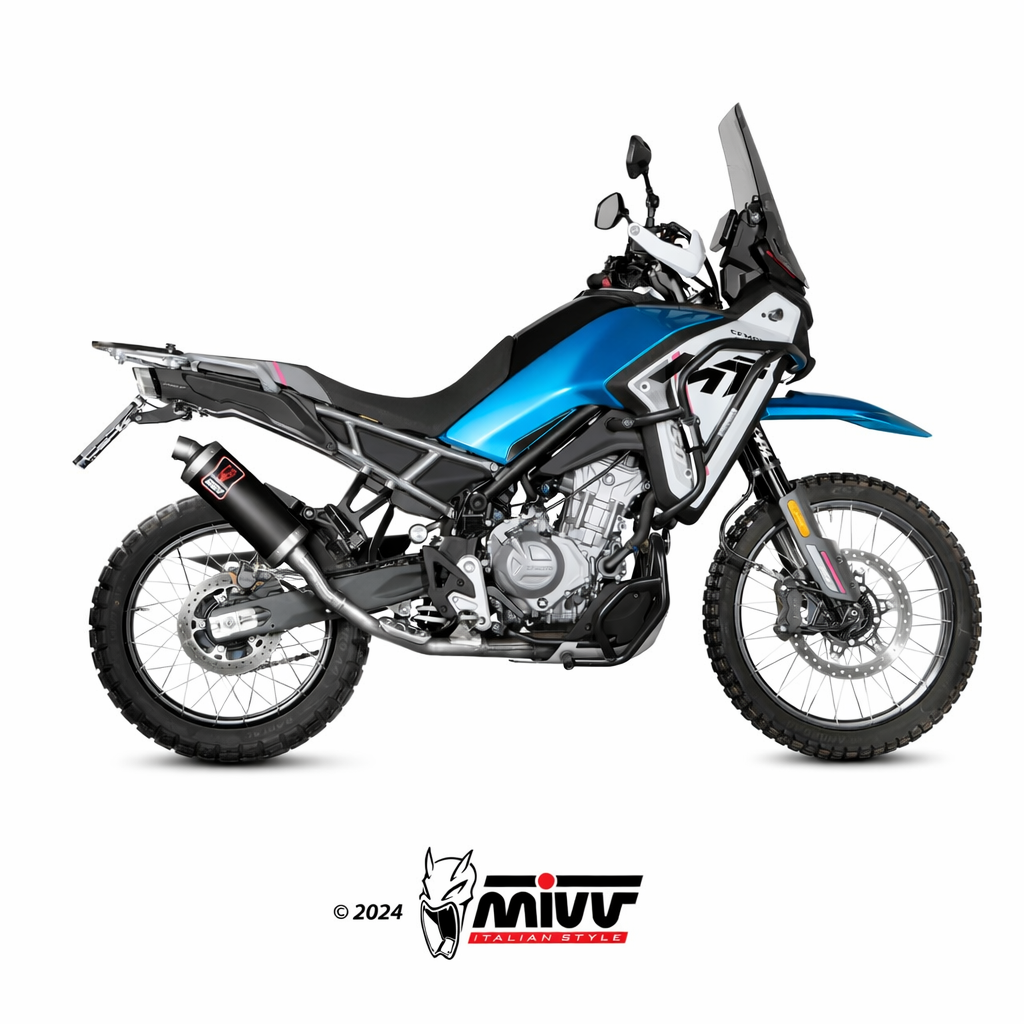 CFMOTO 450 MT (2024–2026) – MIVV DAKAR Black – Tłumik z homologacją - obrazek 2