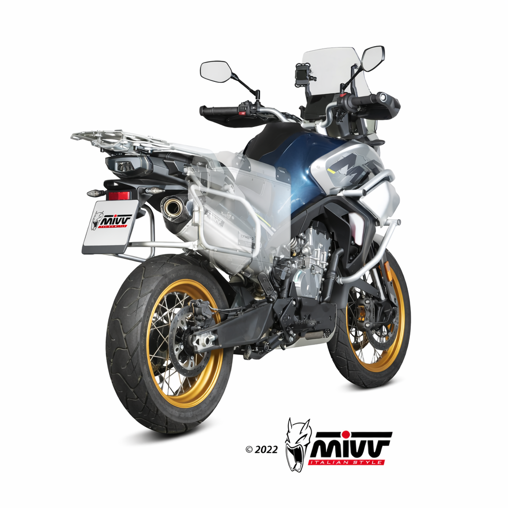 CFMOTO 800 MT (2022–2026) – MIVV SPEED EDGE – Tłumik z homologacją