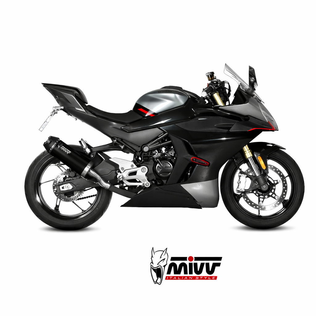 CFMOTO 450 SS / SR (2023–2024) – MIVV AK-1 Black – Tłumik z homologacją - obrazek 2
