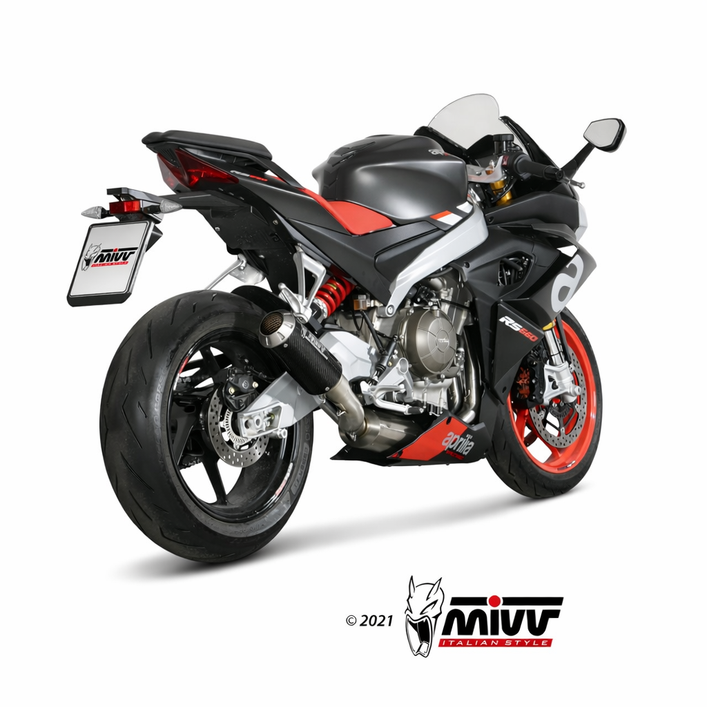 Aprilia RS 660 (2020–2024) – MIVV MK3 Carbon - Układ wydechowy bez homologacji