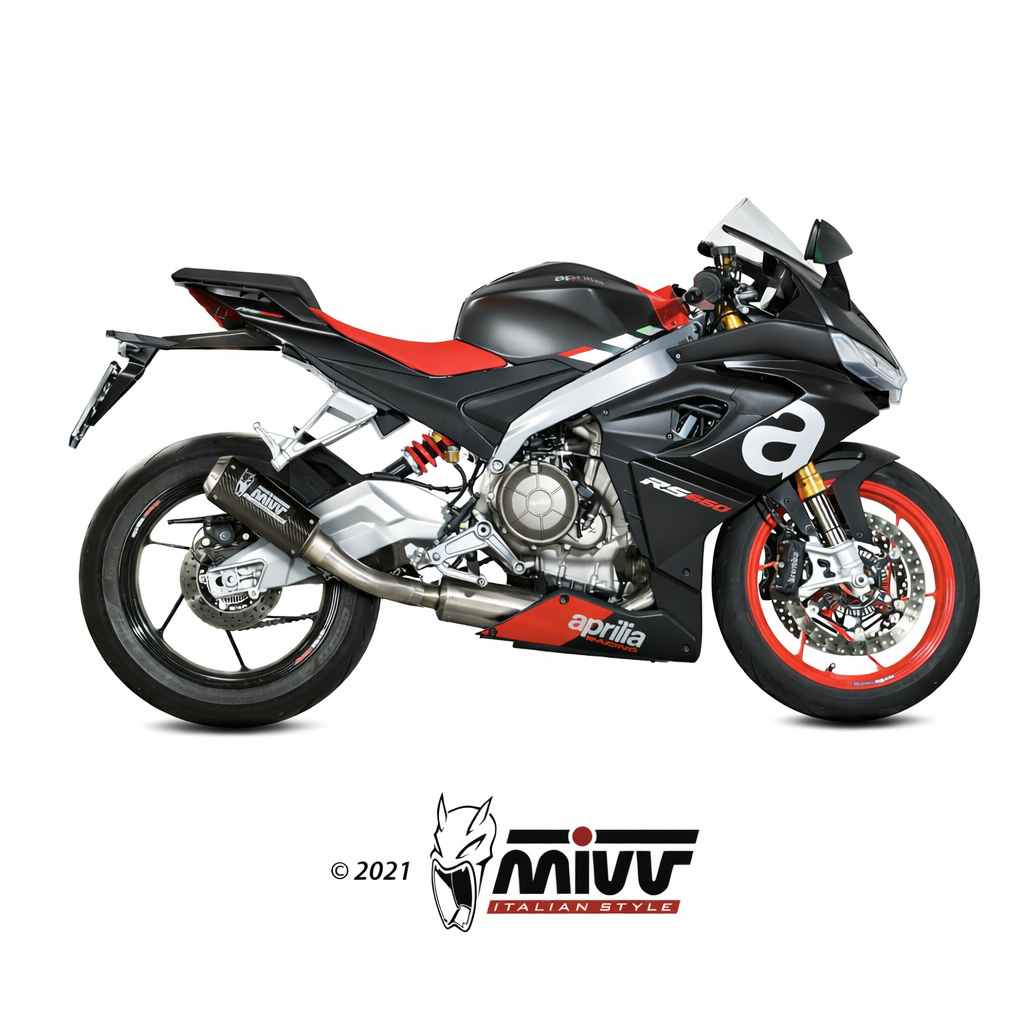 Aprilia RS 660 (2020–2024) – MIVV MK3 Carbon - Układ wydechowy bez homologacji - obrazek 2
