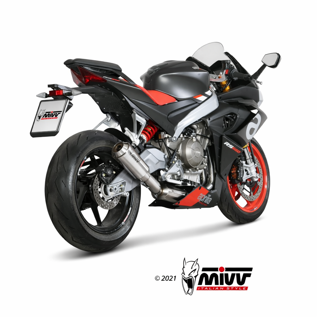 Aprilia RS 660 (2020–2024) – MIVV X-M1 Titanium - Układ wydechowy bez homologacji