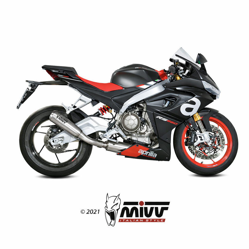 Aprilia RS 660 (2020–2024) – MIVV X-M1 Titanium - Układ wydechowy bez homologacji - obrazek 2