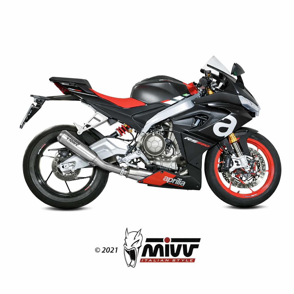Aprilia RS 660 (2020–2024) – MIVV Full System STEEL (INOX) - Układ wydechowy bez homologacji - obrazek 2