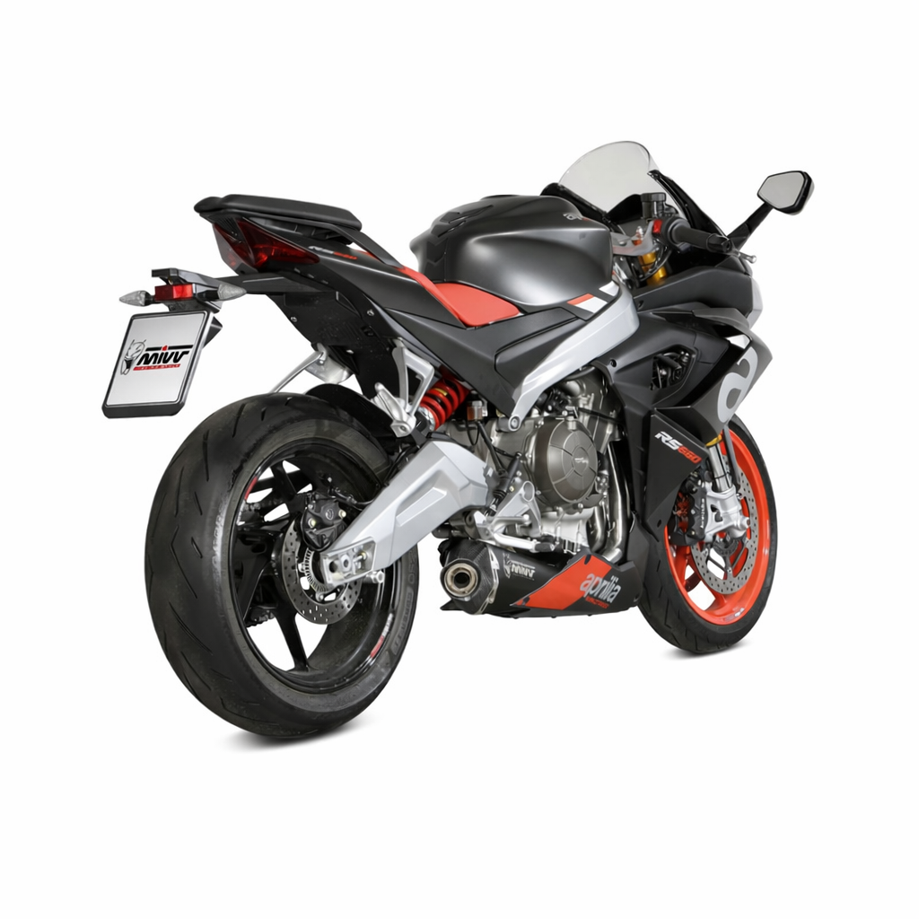 Aprilia RS 660 (2020–2024) – MIVV DELTA RACE Black (INOX NERO) - Układ wydechowy bez homologacji