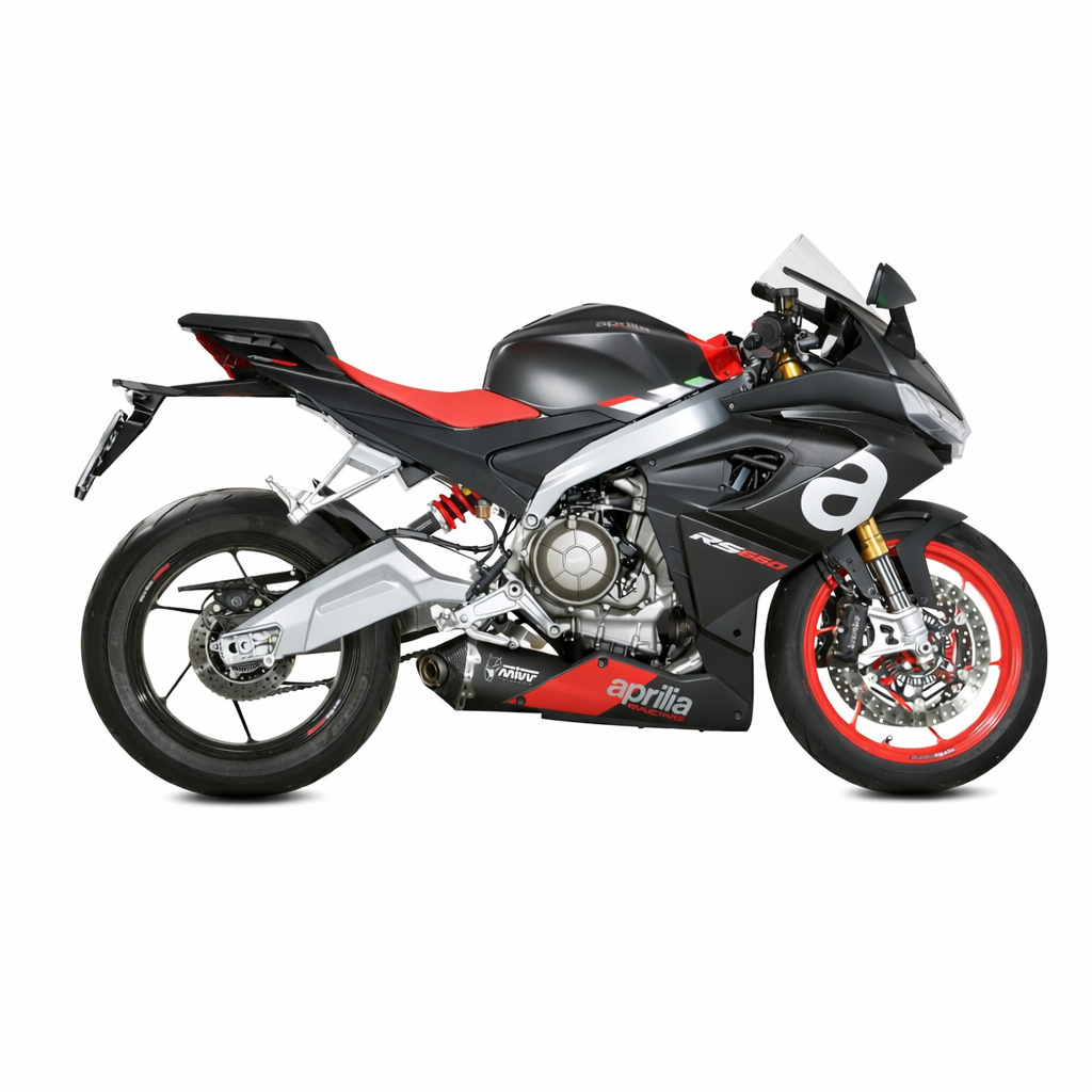 Aprilia RS 660 (2020–2024) – MIVV DELTA RACE Black (INOX NERO) - Układ wydechowy bez homologacji - obrazek 2