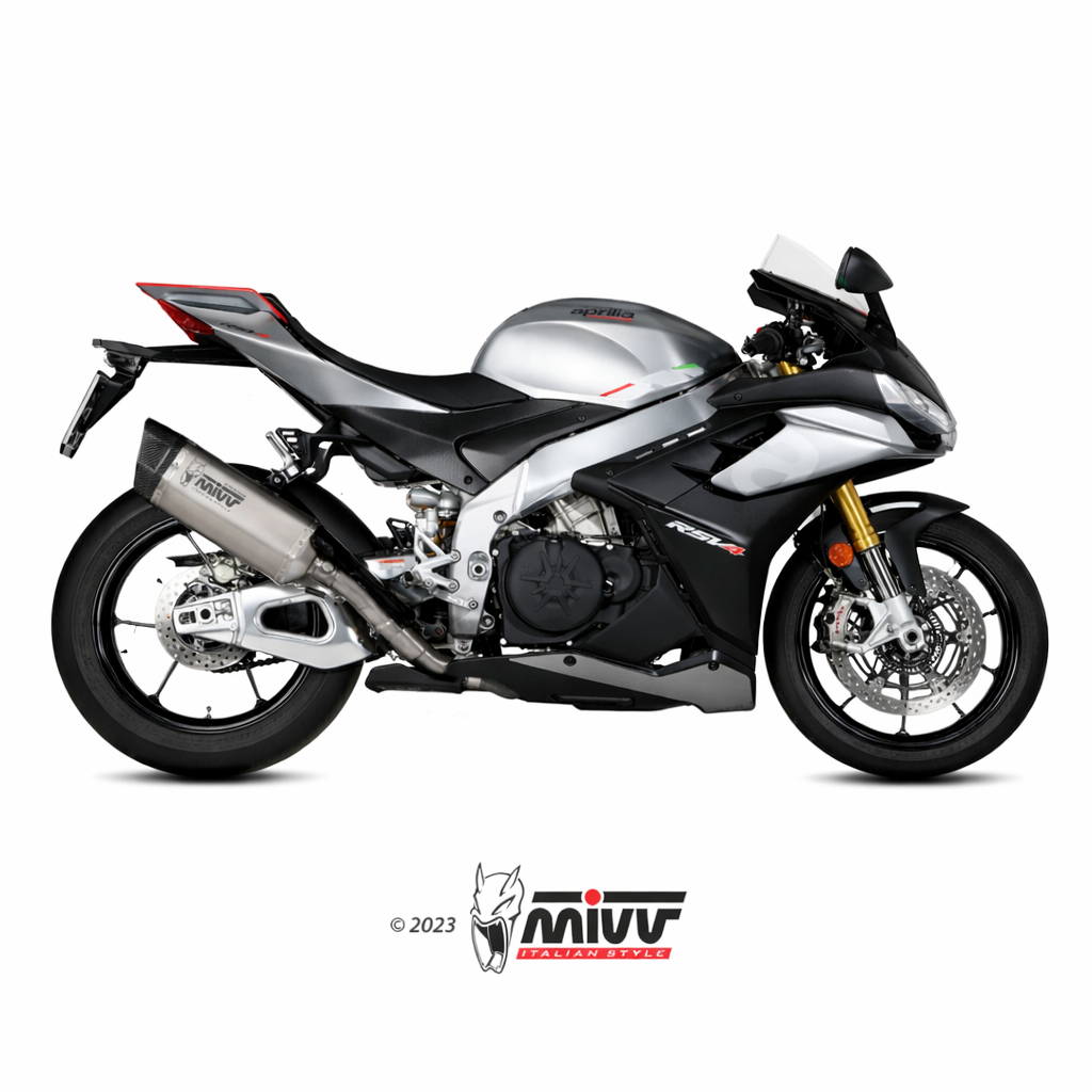 Aprilia RSV4 (2021–2024) – MIVV SR-1 Titanium - Tłumik bez homologacji - obrazek 2