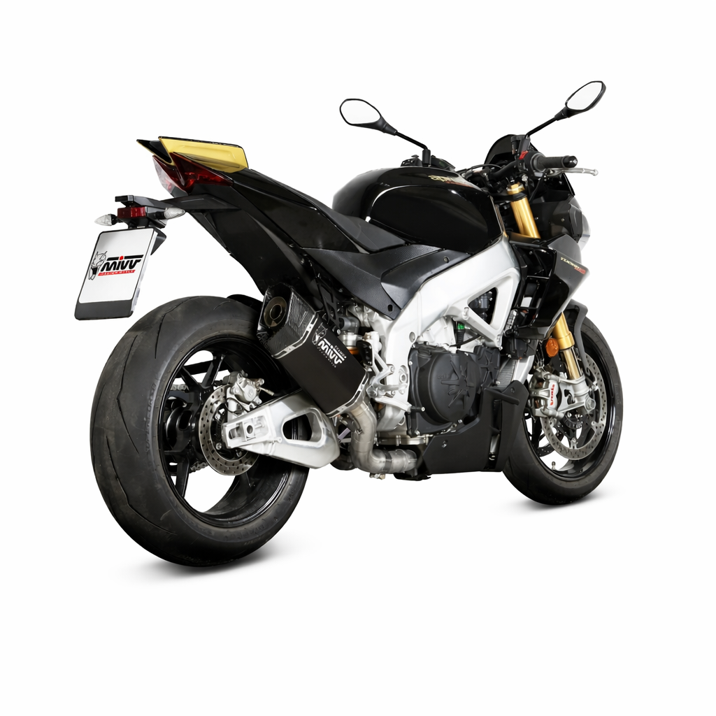 Aprilia RSV4 / Tuono V4 1100 (2021–2024) - MIVV SR-1 Black Titanium – Tłumik bez homologacji