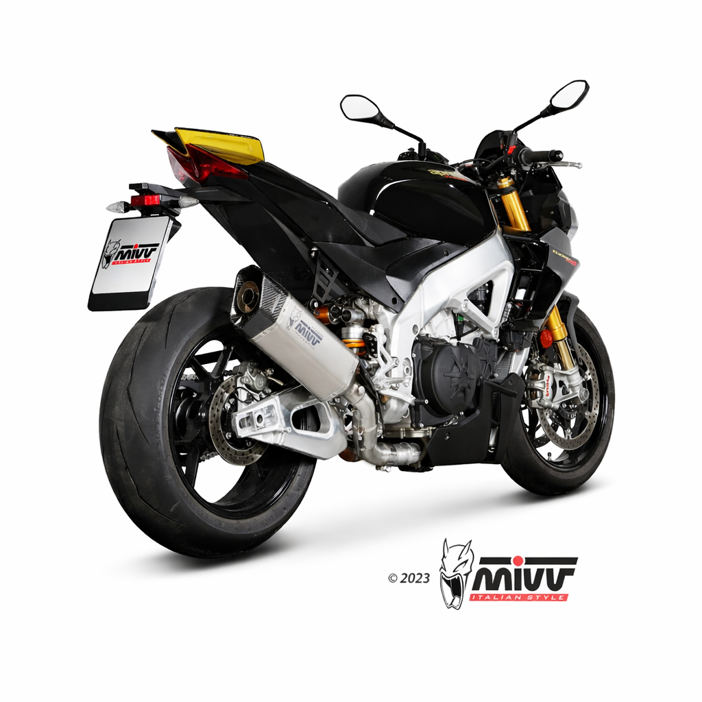 Aprilia RSV4 1100 / Aprilia Tuono V4 1100 (2021–2024) - MIVV SR-1 Titanium – Tłumik bez homologacji