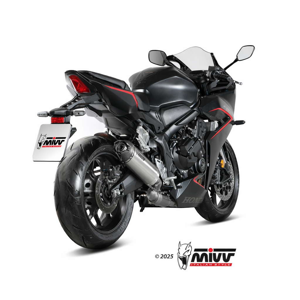 Honda CB / CBR 650R (2024–2026) - MIVV AK-1 Titanium – Układ wydechowy z homologacją