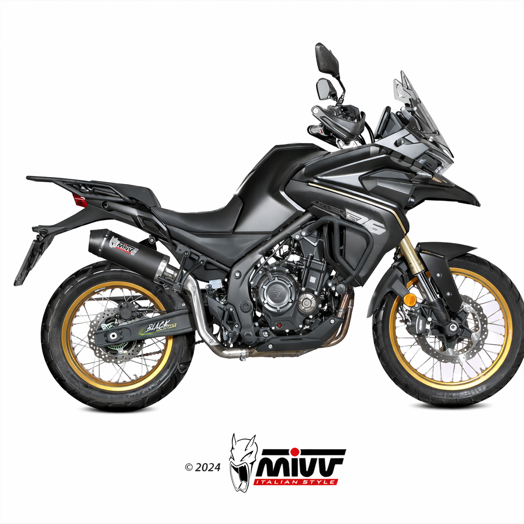 Voge 900 DSX (2024–2026) MIVV OVAL Inox – tłumik z homologacją - obrazek 2