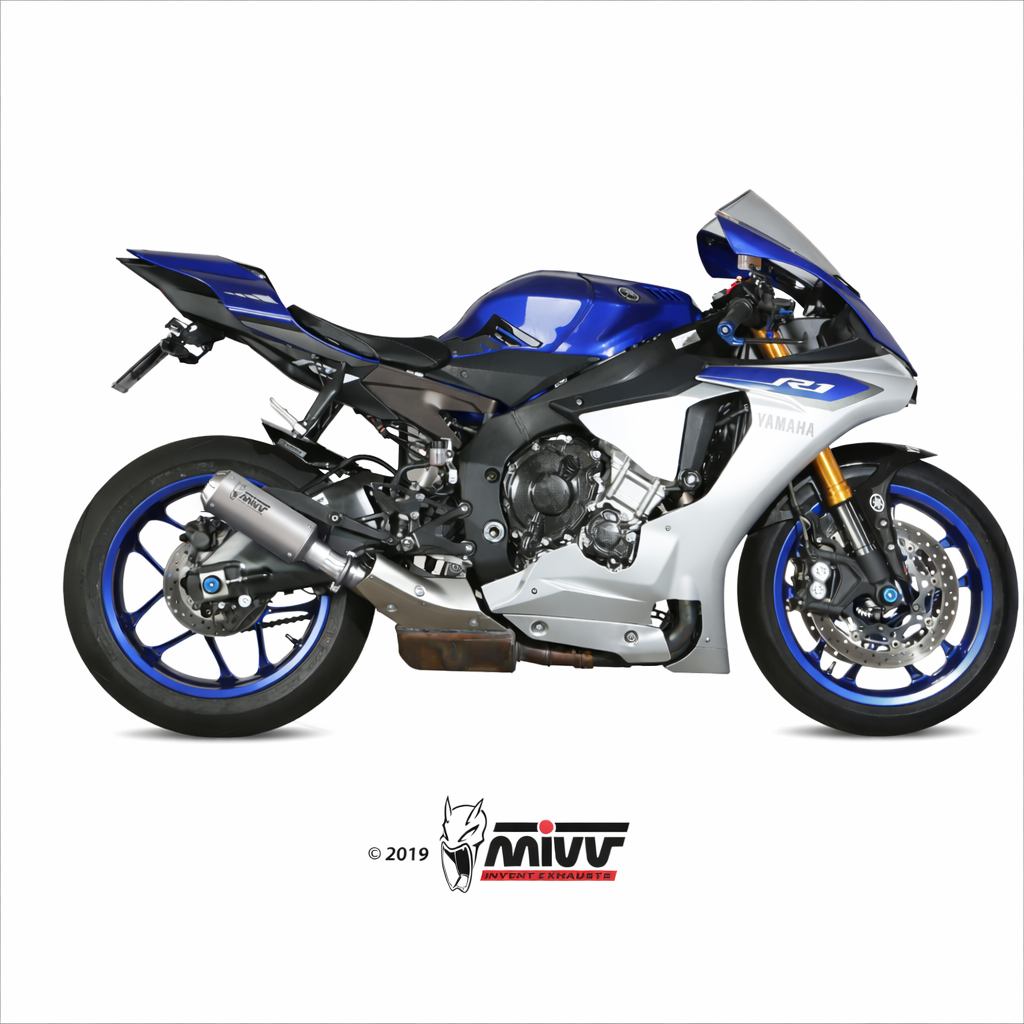 Yamaha YZF-R1 (2015–2022) MIVV MK3 INOX – tłumik z homologacją - obrazek 2